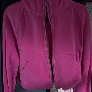 Pink Zip-Up Hoodie